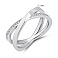Серебряное кольцо с дорожкой из фианитов (арт. 7501/8169) – изображение 2