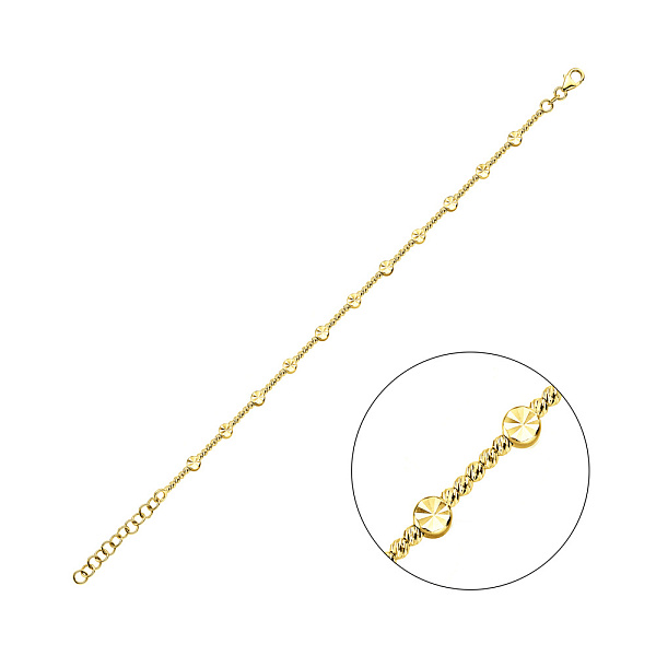 Браслет из желтого золота Francelli (арт. 326952ж) – изображение 1