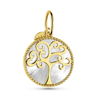 Золотой кулон Francelli (арт. 424941жп)