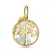 Золотой кулон Francelli (арт. 424941жп) – изображение 1