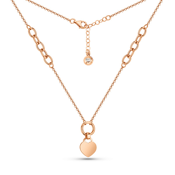 Колье из красного золота Сердечко (арт. 352673) – изображение 2