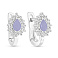 Серебряные детские серьги с фианитами (арт. 7502/2736еф) – изображение 1