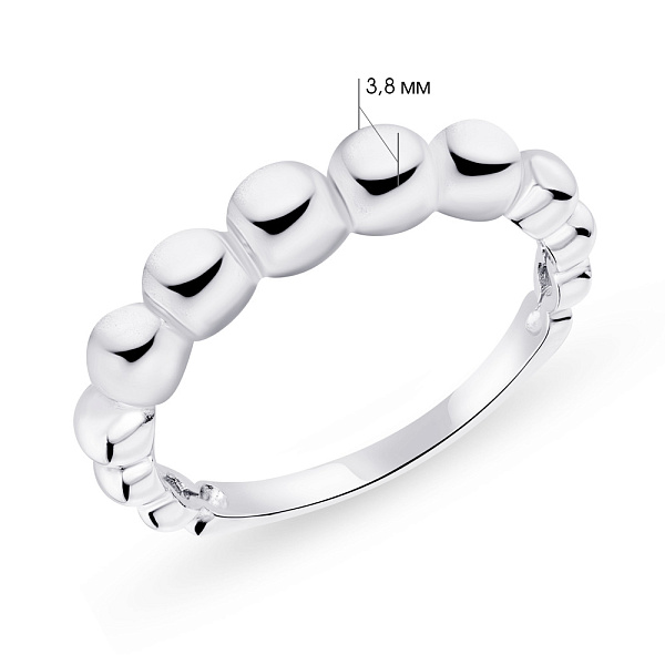 Серебряное кольцо  (арт. 7501/5721) – изображение 2