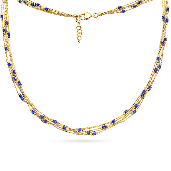 Колье Francelli из желтого золота (арт. 351581жмлн) – изображение 2