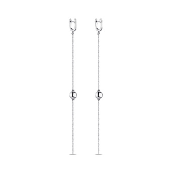 Длинные серьги из серебра Trendy Style (арт. 7502/4453)