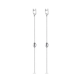 Довгі сережки зі срібла Trendy Style (арт. 7502/4453)