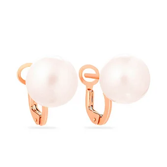 Золоті сережки з перлами (арт. 104060)