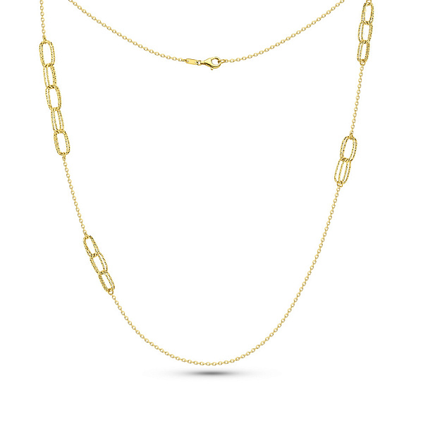 Золотое колье Francelli (арт. 352665ж) – изображение 2