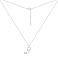 Серебряное колье с подвеской сердце (арт. 7507/2475) – изображение 3