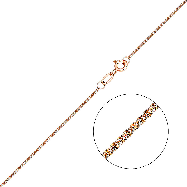 Цепочка из золота плетения Колосок (Спига) (арт. 303402р) – изображение 1