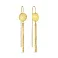 Длинные серьги Francelli из желтого золота (арт. 1092030ж) – изображение 1