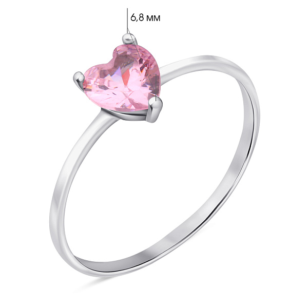 Срібна каблучка з альпінітом (арт. 7501/618аркп) – зображення 2