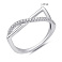 Серебряное кольцо с фианитами (арт. 7501/8197) – изображение 2