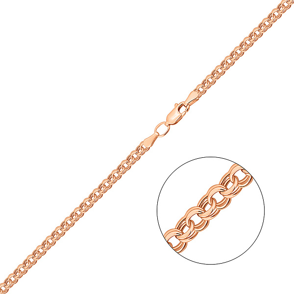 Цепочка золотая плетения Бисмарк (арт. 300306) – изображение 1