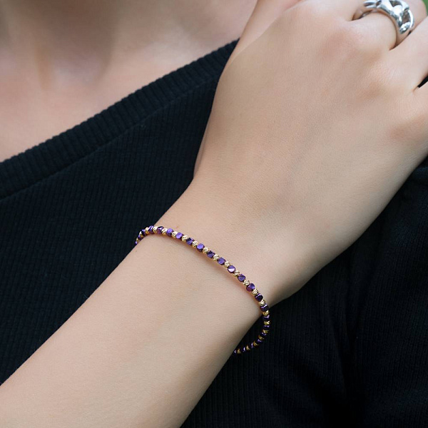 Золотой браслет Francelli (арт. 323598жф) – изображение 2