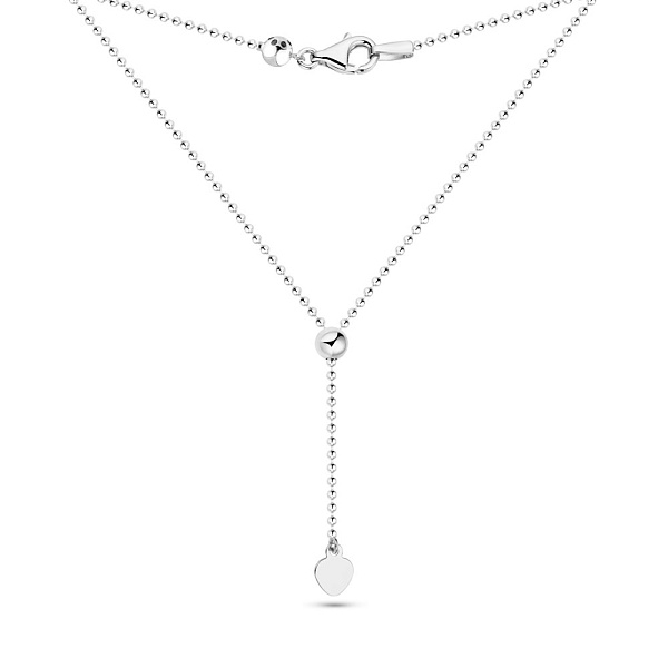 Колье Fly из белого золота с регулированием длины (арт. 352376/1б) – изображение 2