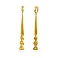 Золоті сережки з підвісками Francelli (арт. 105141ж) – зображення 1