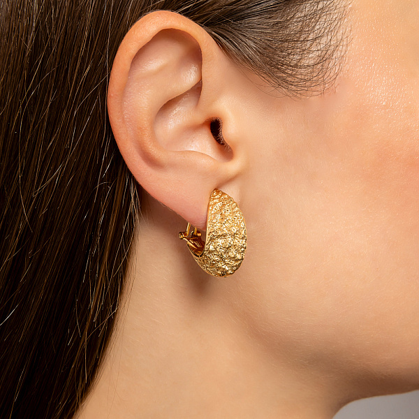 Серьги из желтого золота Francelli (арт. е1091980ж) – изображение 2