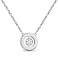 Серебряное колье с фианитами (арт. 7507/1756) – изображение 1