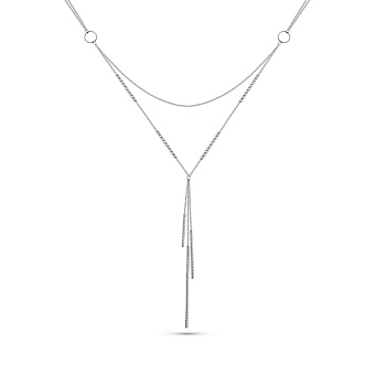 Фото Колье Francelli из белого золота (арт. 360317/1б)