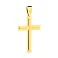 Хрестик з жовтого золота (арт. 440482ж) – зображення 1