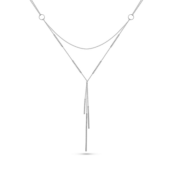 Колье Francelli из белого золота (арт. 360317/1б) – изображение 1