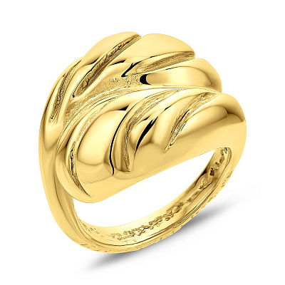 Золотое объемное кольцо Francelli  (арт. 155754ж)