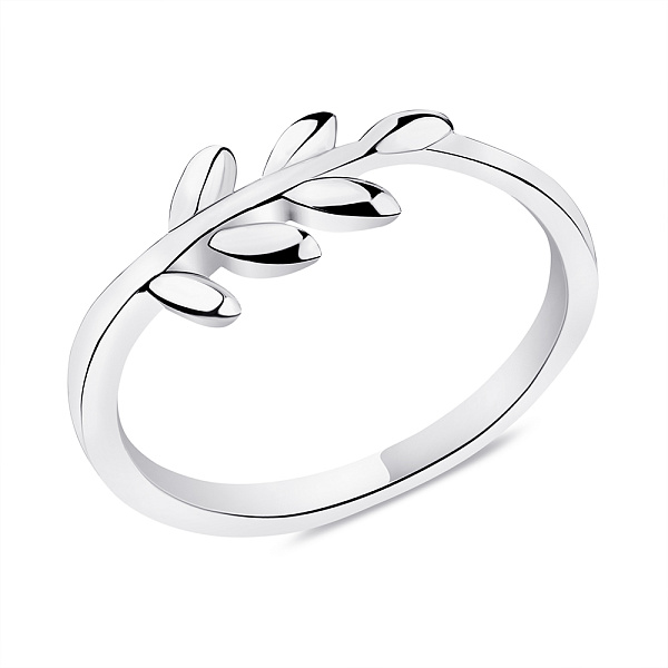 Серебряное кольцо Веточка без камней (арт. 7501/6198) – изображение 1