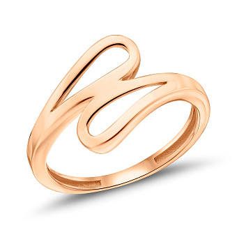 Каблучка з червоного золота (арт. 156408)