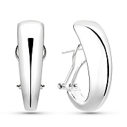 Серьги из белого золота Francelli (арт. е1091758б)