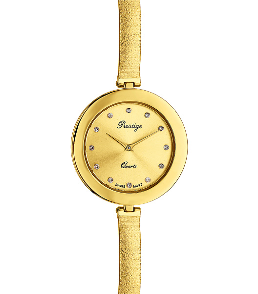 Жіночий золотий годинник з фіанітами (арт. 260265жж) – зображення 2