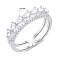 Серебряное кольцо с фианитами (арт. 7501/6971) – изображение 2