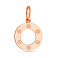 Золотая подвеска без камней (арт. 424578) – изображение 1