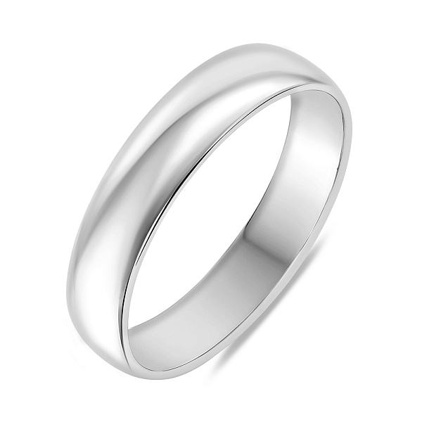Обручальное кольцо Европейка из белого золота (арт. 239037б) – изображение 1