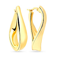 Фото Сережки Завитки из золота Francelli (арт. е105583/30ж)