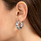 Золотые серьги Francelli (арт. е1091782/25б) – изображение 3