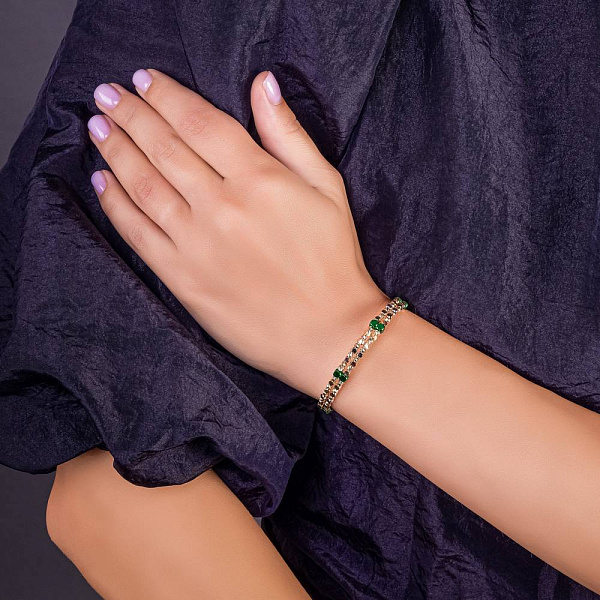 Золотий браслет Francelli (арт. 326330жкбз) – зображення 3