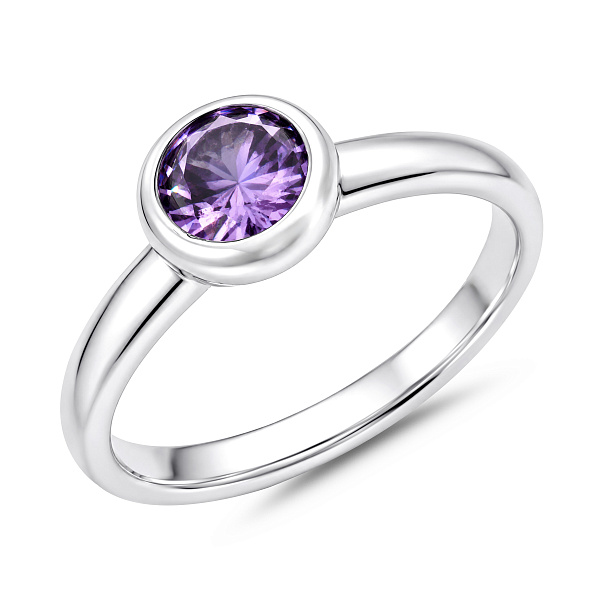 Серебряное кольцо с альпинитом (арт. 7501/8895аф) – изображение 1
