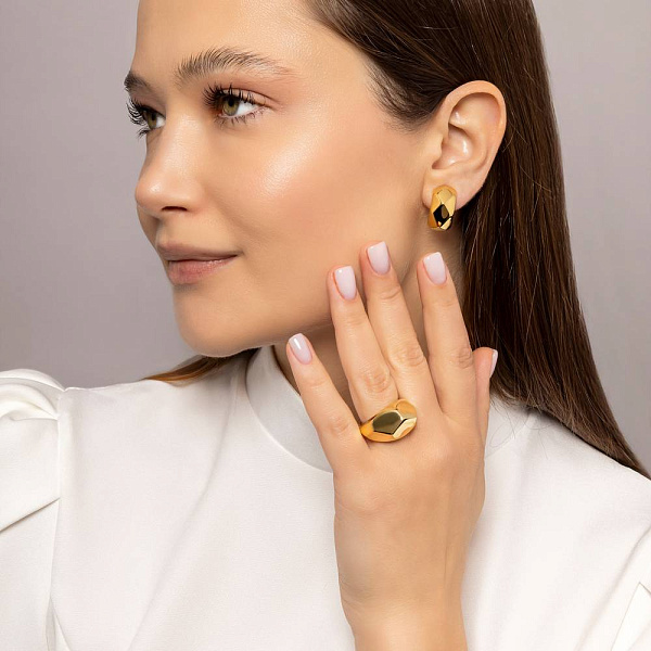 Золоті сережки Francelli (арт. 106826ж) – зображення 4