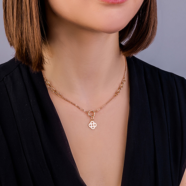 Кольє з червоного золота (арт. 352679) – зображення 3