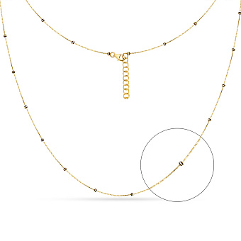 Фото Колье Francelli из желтого золота (арт. 351331жкр)