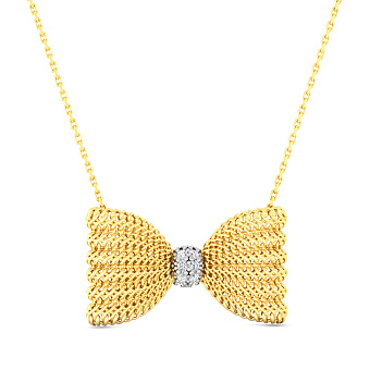 Фото Золотое колье с бриллиантами Francelli (арт. Ц361358005ж)