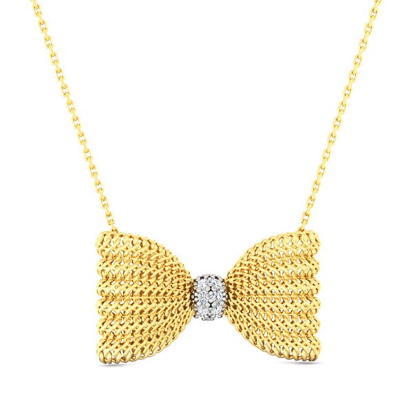 Золоте кольє з діамантами Francelli (арт. Ц361358005ж) – зображення 1