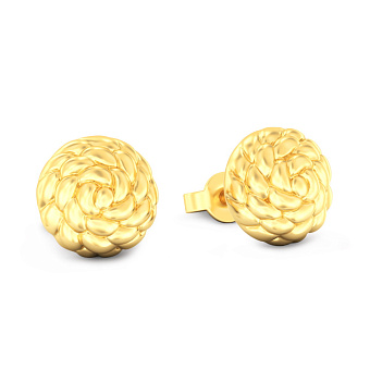 Серьги из желтого золота Francelli (арт. 1101119ж)