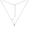 Колье из серебра Сердце с фианитом (арт. 7507/2437) – изображение 3