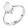 Серебряное кольцо с одним опалом (арт. 7501/8518Поб) – изображение 2