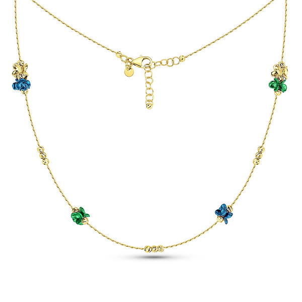 Золотое колье Francelli (арт. 352588жсбрз) – изображение 1