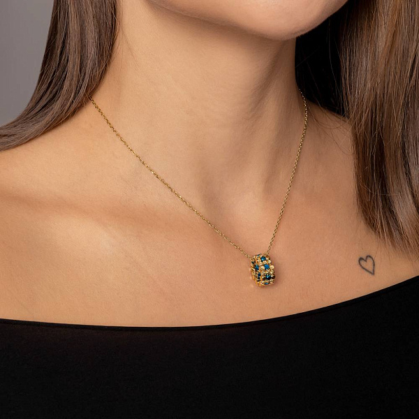 Золоте кольє Francelli (арт. 352874жс) – зображення 3