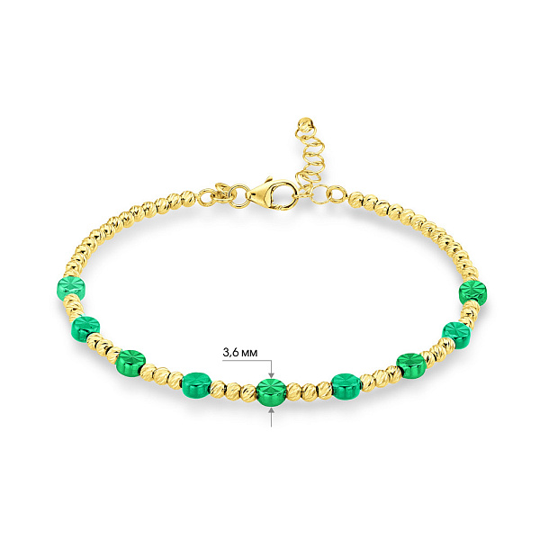 Золотой браслет Francelli (арт. 3261098жз) – изображение 7