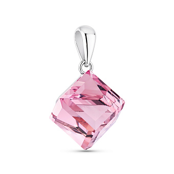 Фото Срібний кулон з великим альпінітом (арт. 7503/4476ар)